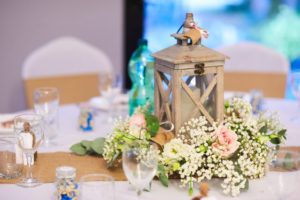 Décoration de table du mariage DG Events