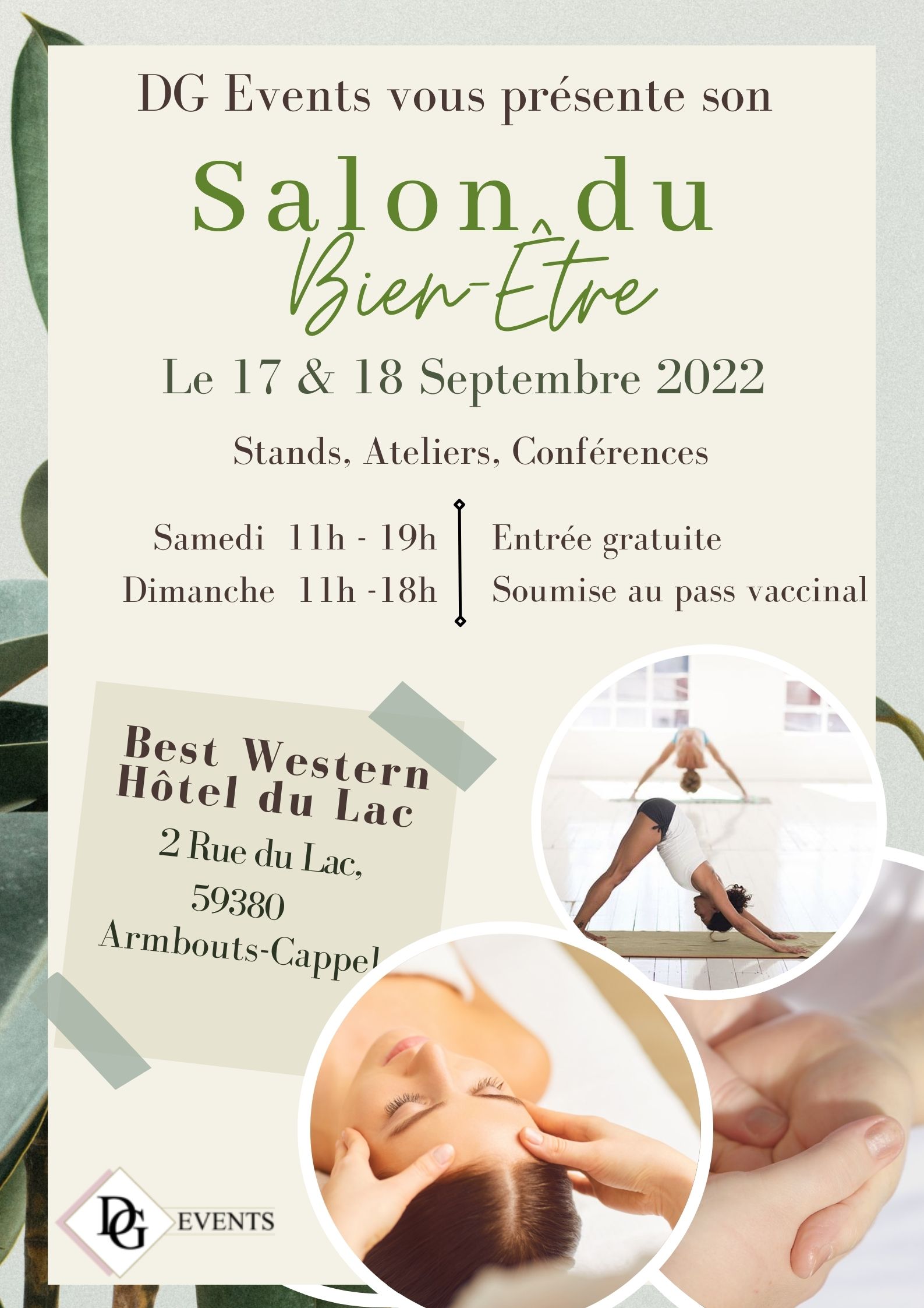 Salon du bien-être affiche