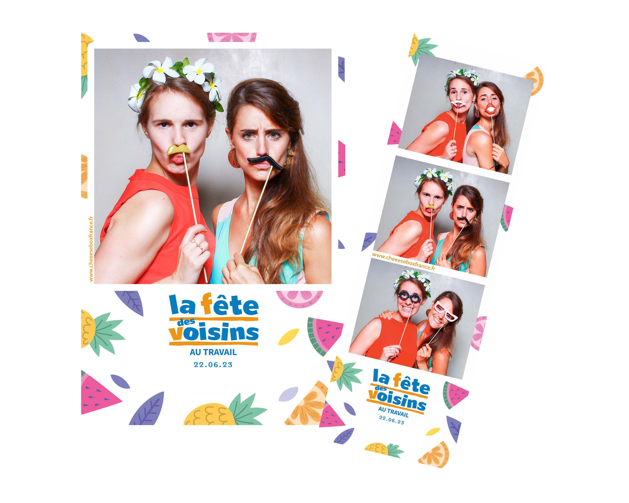Formats de photos - Borne