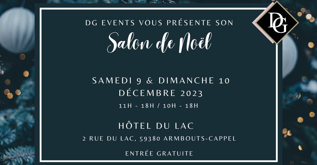 Salon de noël à l'hôtel du Lac