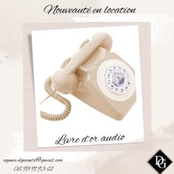 Location livre d'or audio 📞