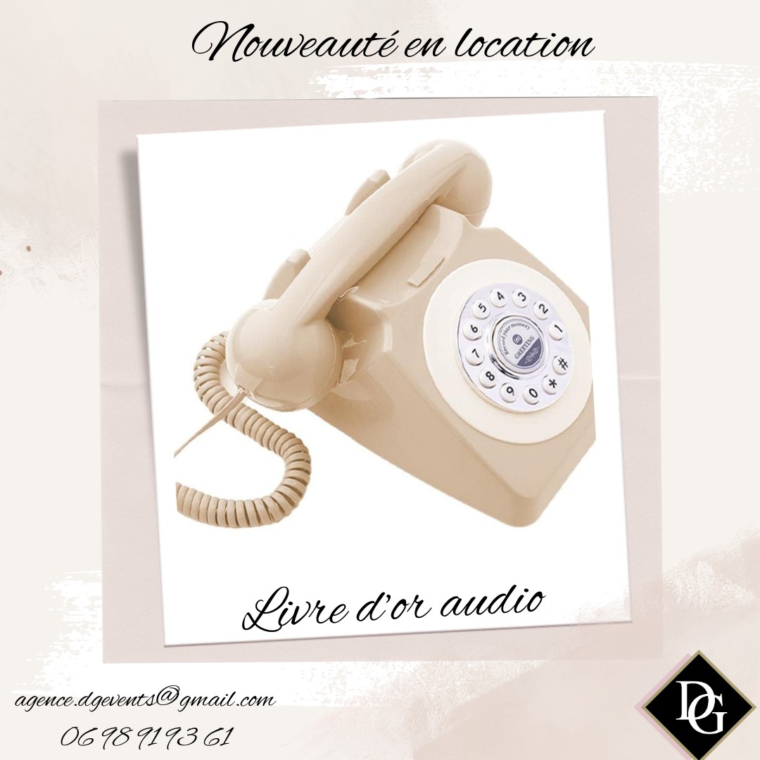 Location livre d'or audio 📞